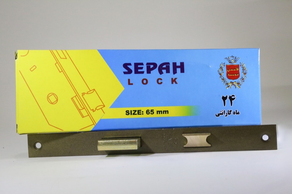 قفل6.5سانت درب چوبی کلیدی