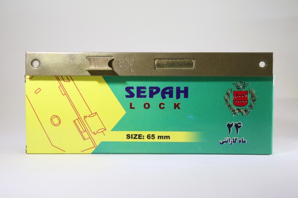 قفل6.5سانت درب چوبی سرویسی