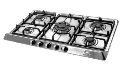 گاز 5شعله استیل کد V5 اخوان