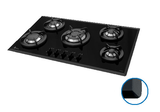 گاز 5شعله شیشه ای کدV14 اخوان