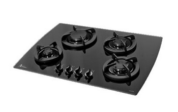 گاز 4شعله شیشه ای کدGi6 اخوان