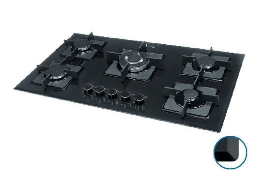 گاز 5شعله شیشه ای کدGi132-S اخوان