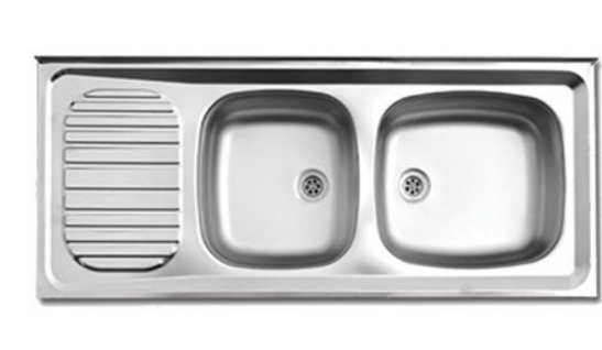 سینک اخوان معمولی روکار 120*50