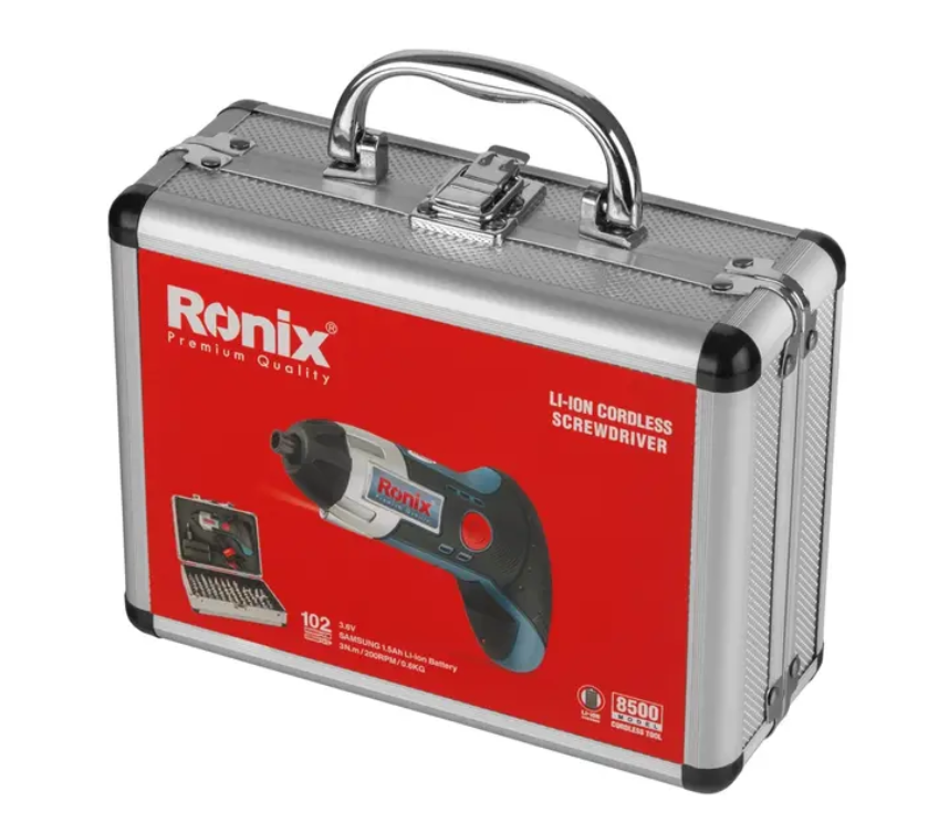 پیچ گوشتی شارژی مشتی 8500 رونیکس