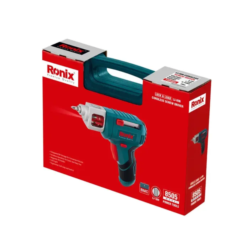 پیچ گوشتی شارژی خشابی 8505 رونیکس