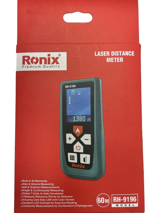 متر لیزری RH-9196 رونیکس