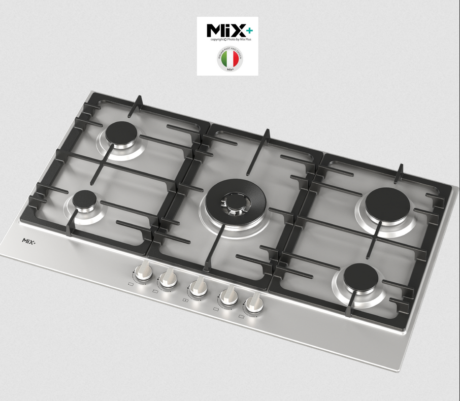 گاز 5شعله استیل کدSTELLA میکس پلاس