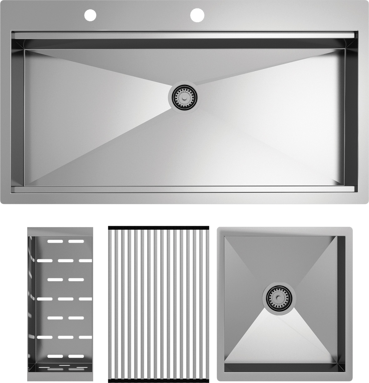 سینک دست ساز میکس پلاس کدBCN-90