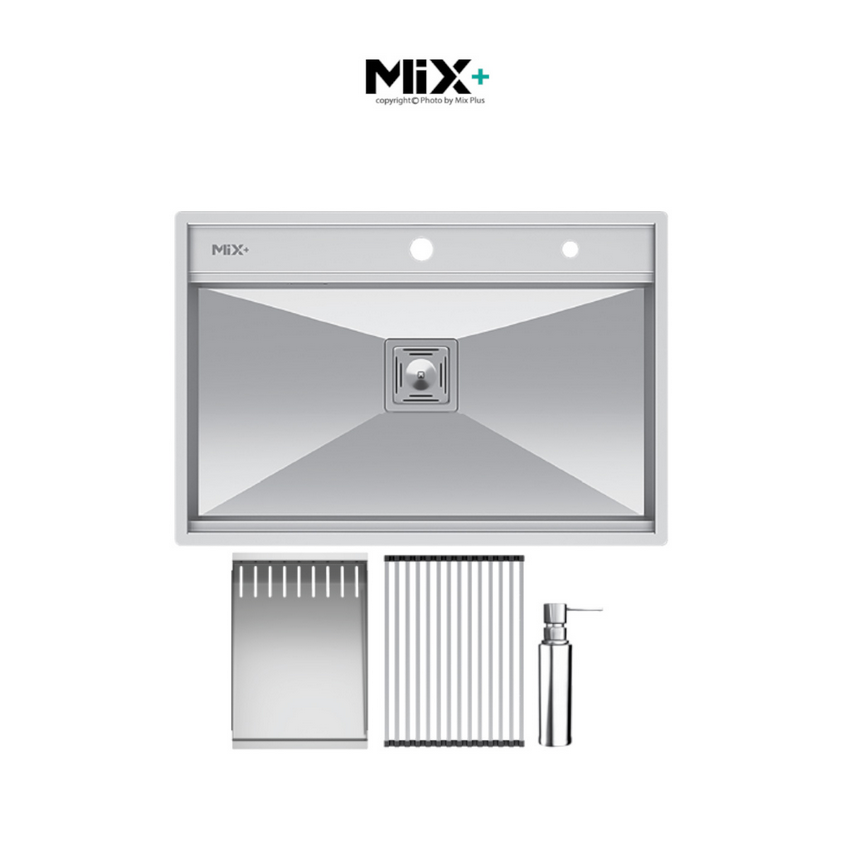 سینک دست ساز میکس پلاس کدD74