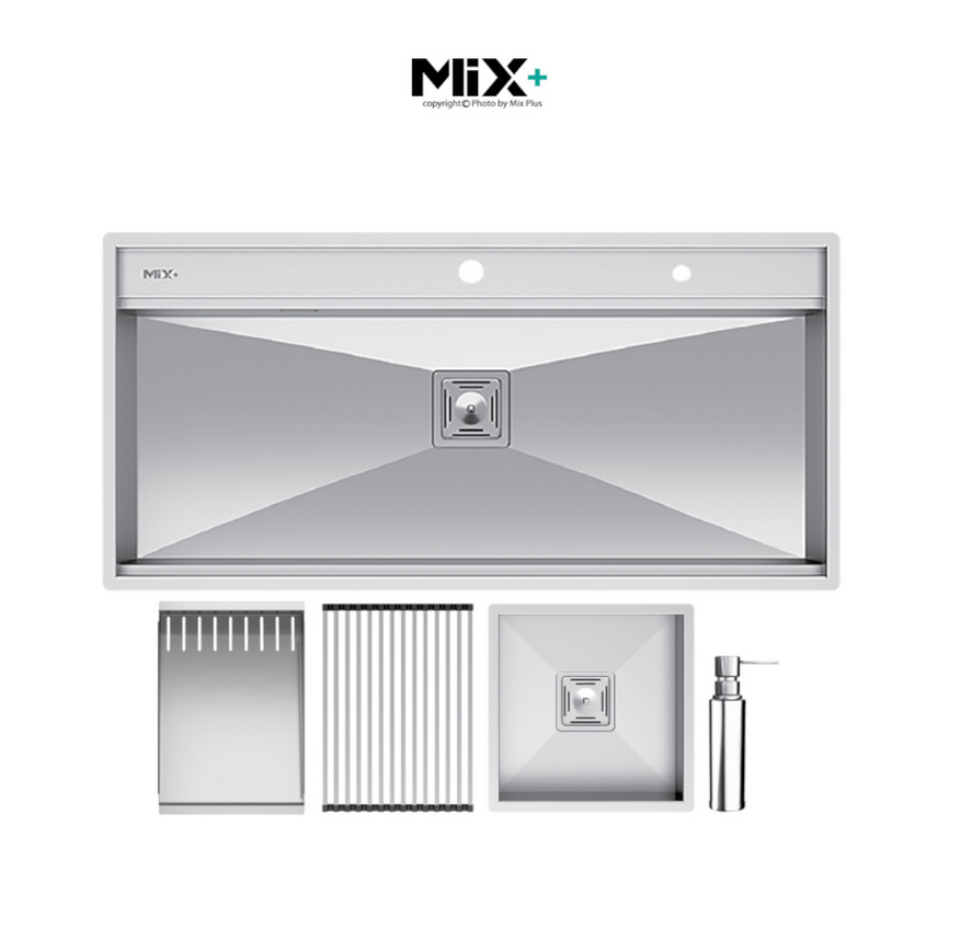 سینک دست ساز میکس پلاس کدD104