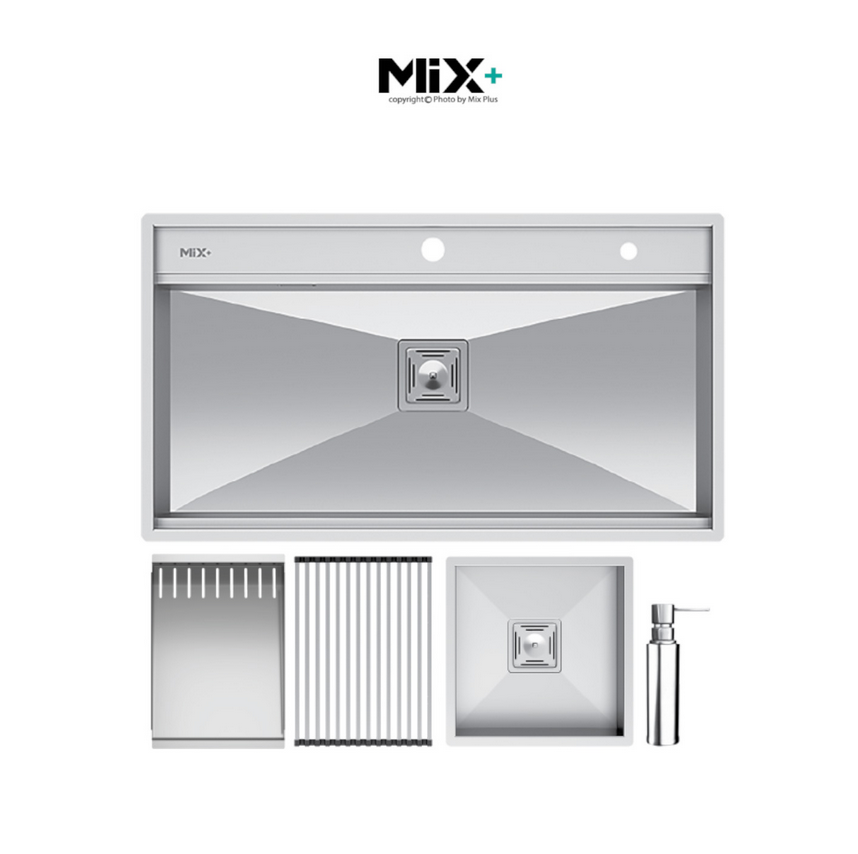 سینک دست ساز میکس پلاس کدD90
