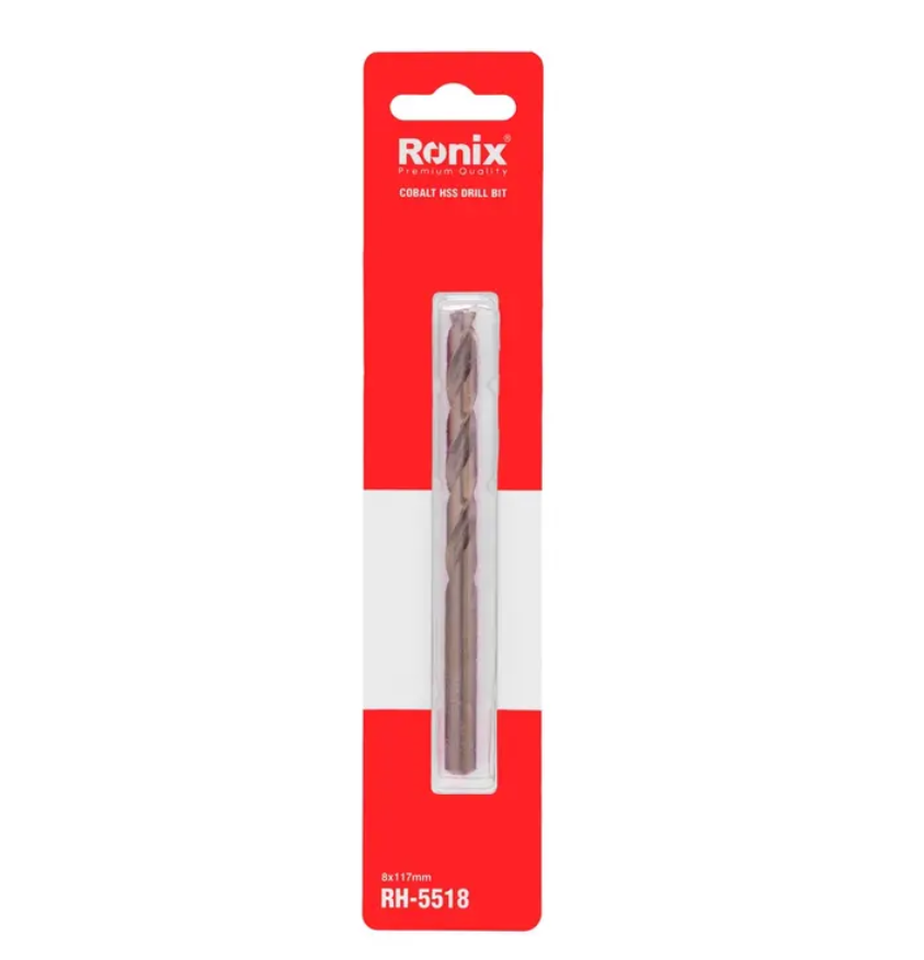 مته کبالت 5% 8 میلیمتر RH-5518 رونیکس