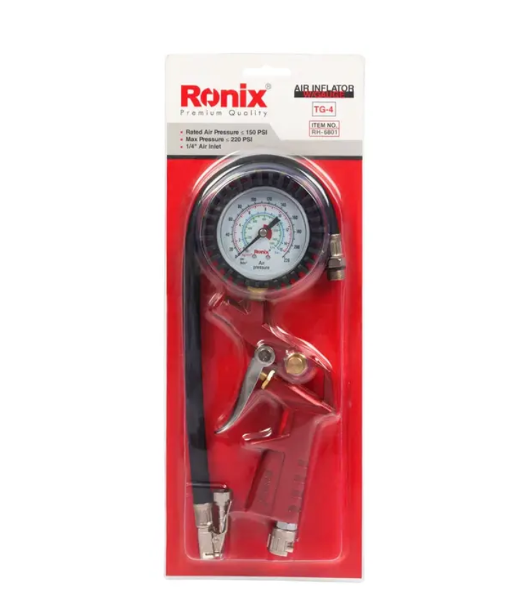 درجه باد کارگاهی تفنگی RH-6801 رونیکس