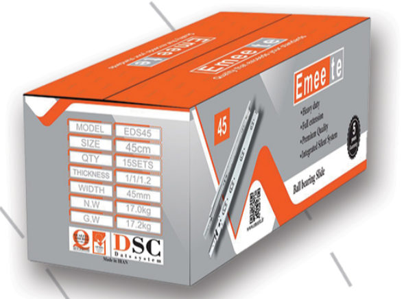 ریل ساچمه ای پهن امیت 25 سانت