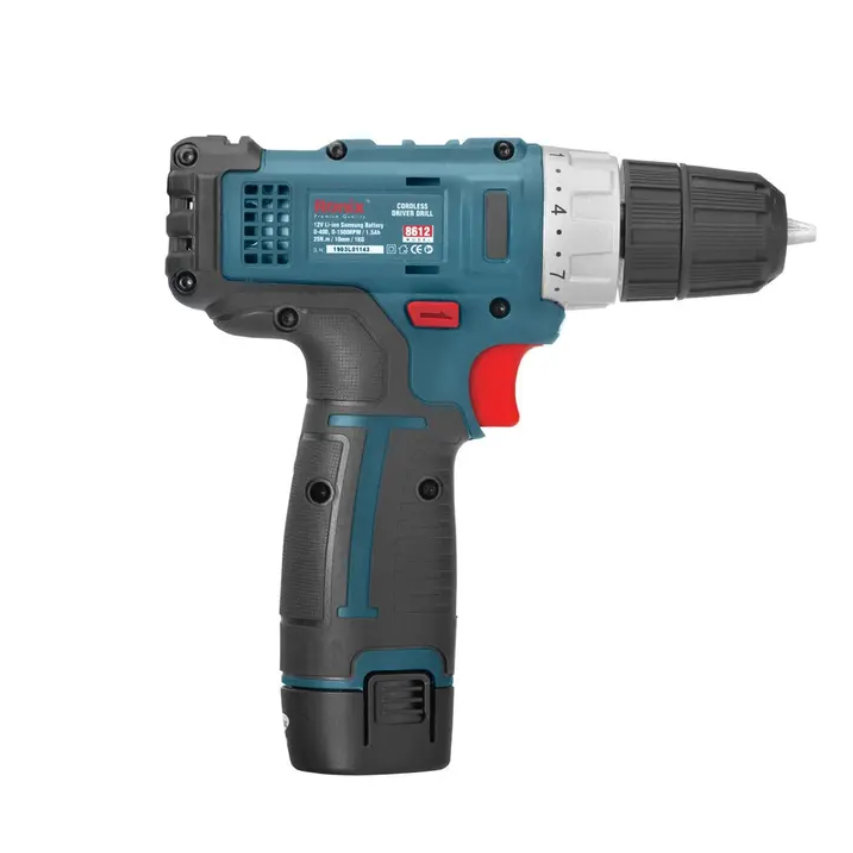 دریل پیچ گوشتی شارژی دو سرعته رونیکس مدل 8612