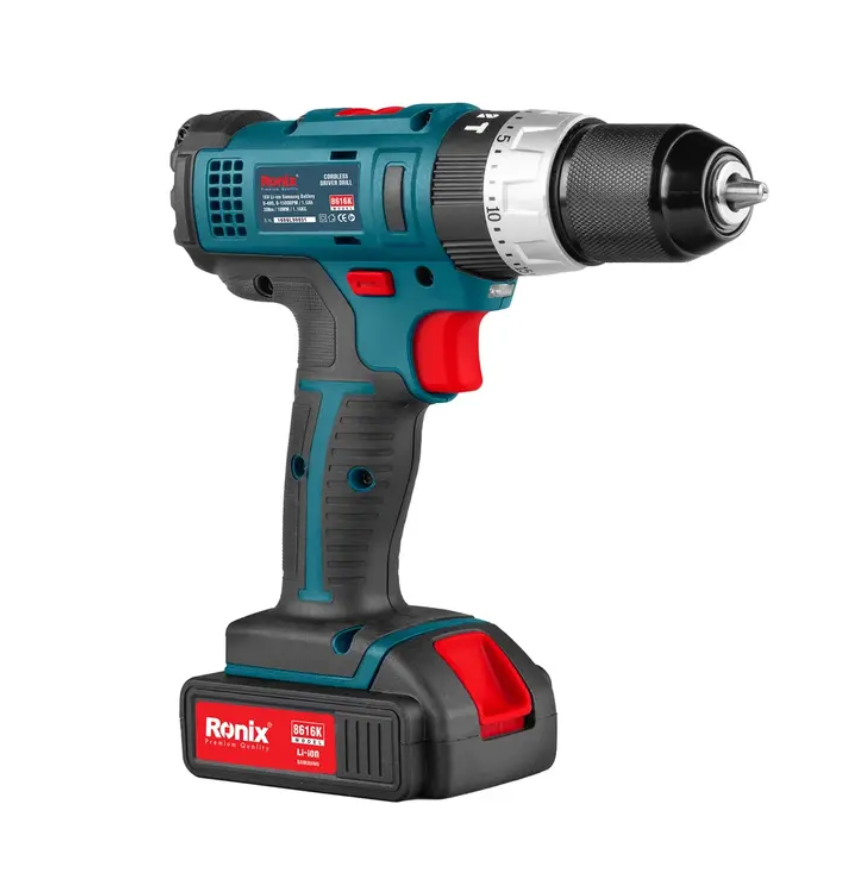 کیت دریل پیچ گوشتی شارژی رونیکس مدل 8616K