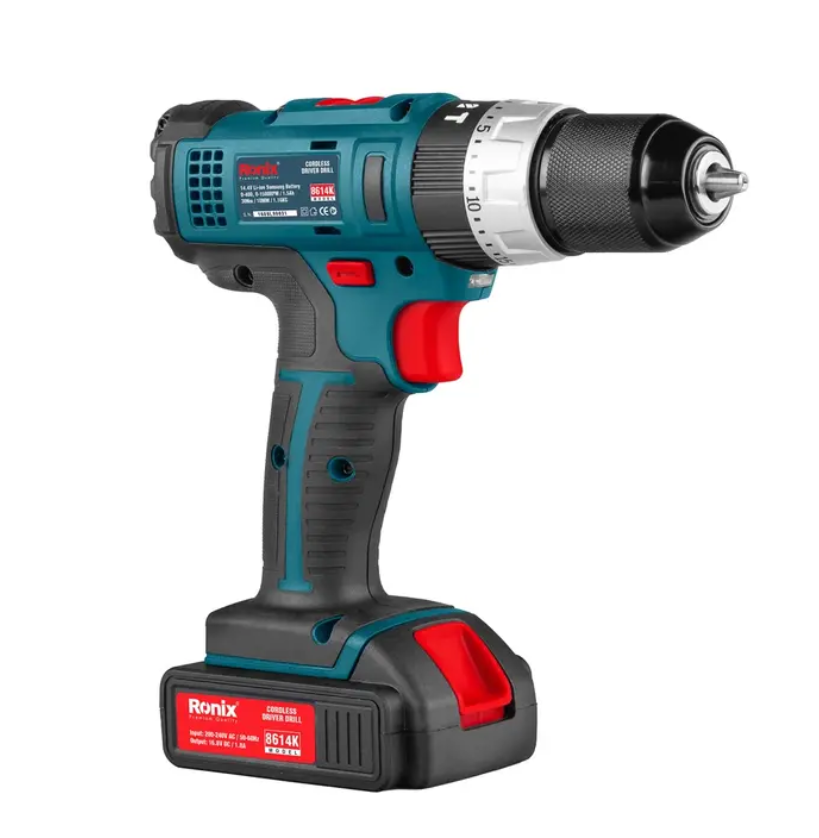 کیت دریل پیچ گوشتی شارژی رونیکس مدل 8614K