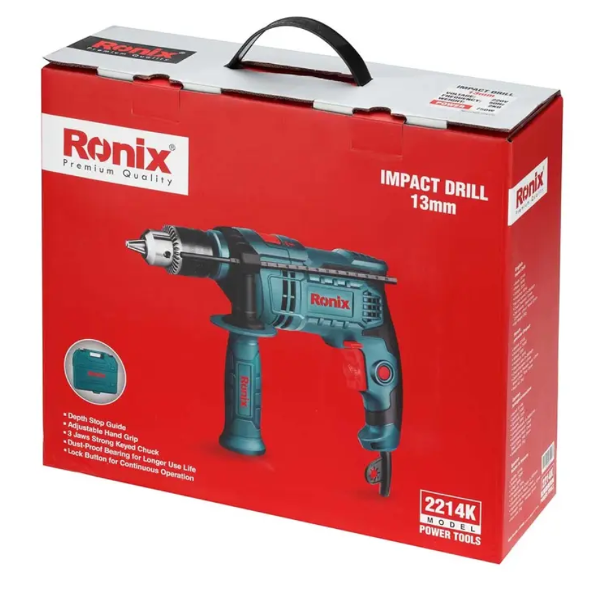 دریل 13 چکشی رونیکس مدل2214K