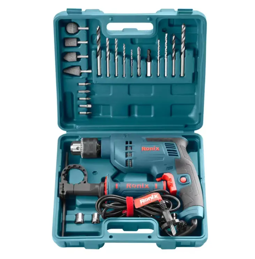 کیت دریل و متعلقات 29 پارچه رونیکس مدل RS-0007